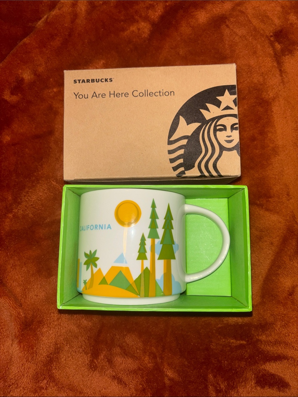 Starbucks California You Are Here Ceramic Mug
